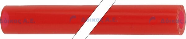 ΣΩΛΗΝΑΣ PVC ΑΠΟΡΡΥΠΑΝΤΙΚΟ ΚΟΚΚΙΝΟΣ Φ6x10mm / ΜΕΤΡΟ