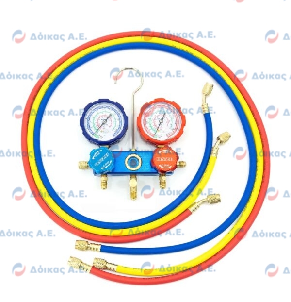 ΜΑΝΟΜΕΤΑ & ΛΑΣΤΙΧΑ 1/4'' SAE ΣΕΤ R134-404-407-410