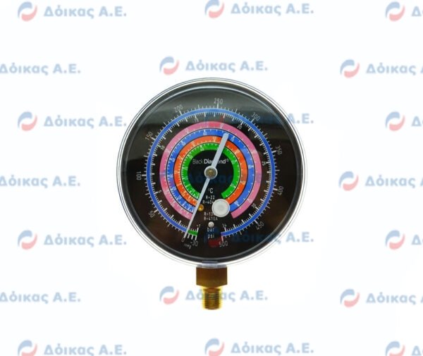 ΜΑΝΟΜΕΤΡΟ ΧΑΜΗΛΗΣ R134-R410-R404-R22 BLACK DIAMOND